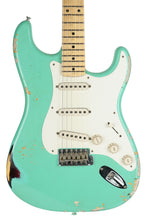 Load image into Gallery viewer, 2023 Fender Custom Shop Masterbuilt Kyle McMillan &#39;58 Stratocaster Relic Faded Aged Seafoam Green Over Sunburst
