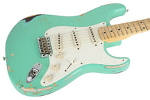 Load image into Gallery viewer, 2023 Fender Custom Shop Masterbuilt Kyle McMillan &#39;58 Stratocaster Relic Faded Aged Seafoam Green Over Sunburst
