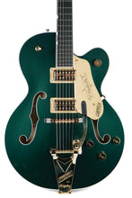 Load image into Gallery viewer, 2022 Gretsch G6120TG Nashville Players Edition Cadillac Green FSR 1 of 6
