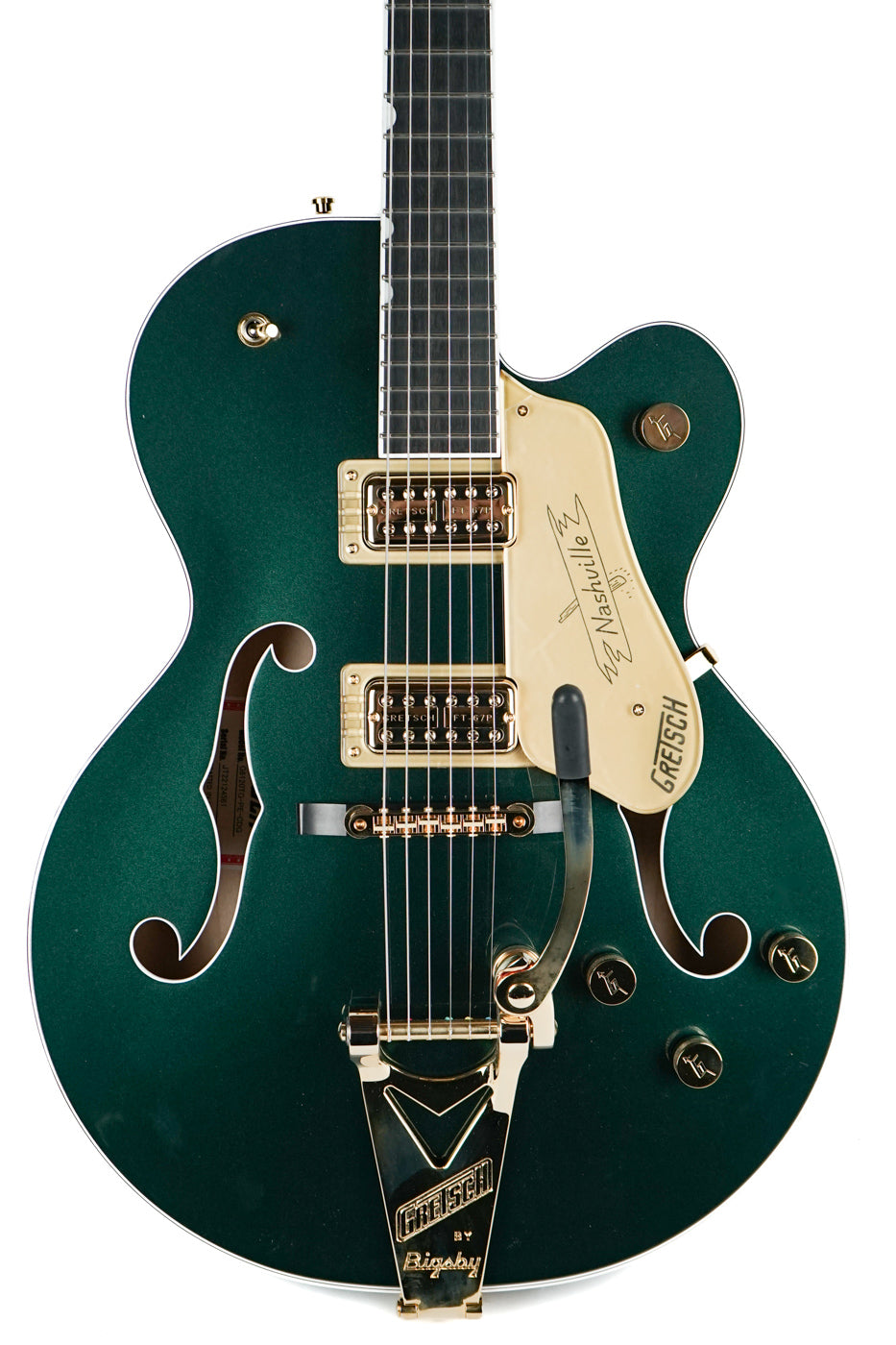 2022 Gretsch G6120TG Nashville Players Edition Cadillac Green FSR 1 of 6