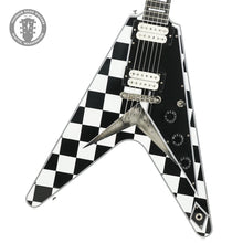 Load image into Gallery viewer, New Gibson Custom Flying V Custom Checkerboard VOS TRG Stinger Series #CS601166
