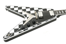 Load image into Gallery viewer, New Gibson Custom Flying V Custom Checkerboard VOS TRG Stinger Series #CS601166
