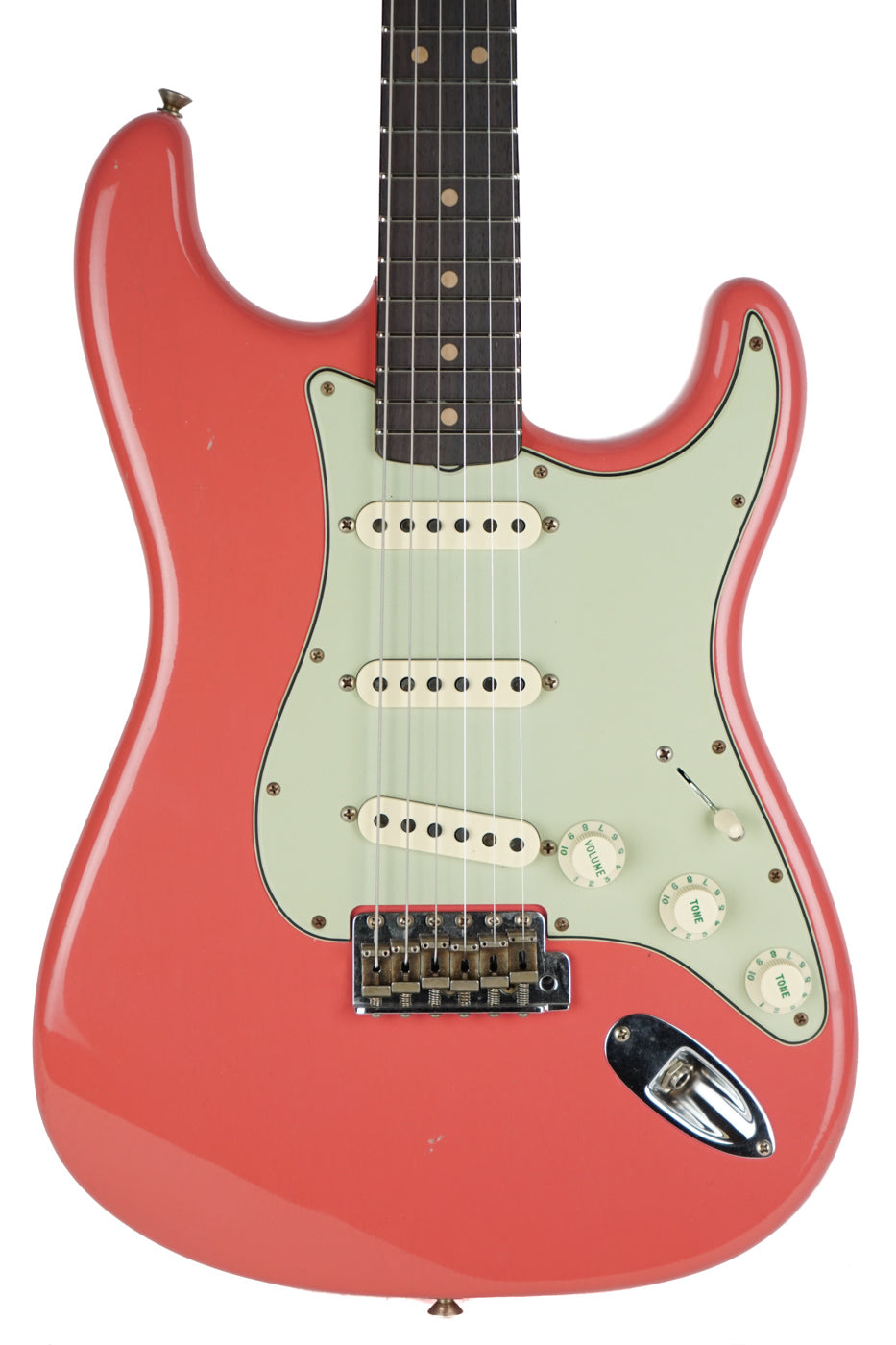 New Fender Custom Shop '64 Journeyman Relic Stratocaster Fiesta Red