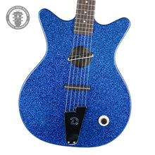 Load image into Gallery viewer, Used Danelectro Convertible Blue Sparkle
