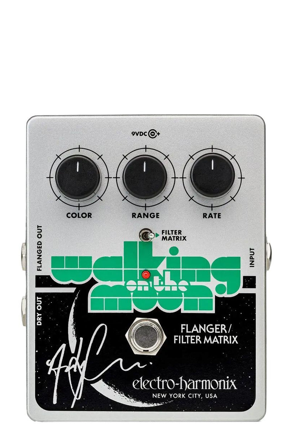 New Electro-Harmonix Andy Summers Walking on the Moon Flanger/Filter Matrix