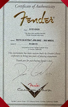 Load image into Gallery viewer, New Fender Custom Shop Dennis Galuszka Masterbuilt &#39;59 Stratocaster Journeyman Relic Aged Inca Silver Brazilian RW AAAA Roasted Neck
