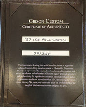 Load image into Gallery viewer, New Gibson Custom Shop 1957 Les Paul Custom Reissue 2 Pickup VOS Ebony
