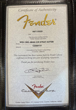 Load image into Gallery viewer, New Fender Custom Shop 1965 Stratocaster Journeyman Compound Radius Aged 3 Tone Sunburst
