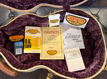 Load image into Gallery viewer, New Gretsch USA Custom Shop Gonzalo Madrigal Masterbuilt G6130-55 Roundup Reclaimed Pine Relic
