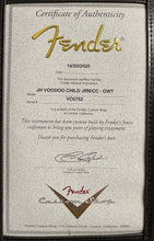 Load image into Gallery viewer, 2025 Fender Jimi Hendrix Voodoo Child Stratocaster Journeyman Relic Olympic White
