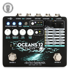 Load image into Gallery viewer, New Electro-Harmonix Oceans 12 Dual Stereo Reverb Pedal
