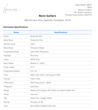 Load image into Gallery viewer, New Novo Serus J Burgundy Mist Light Distress
