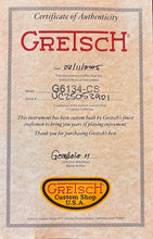 Load image into Gallery viewer, New Gretsch Custom Shop G6134 &#39;55 Single Pickup Penguin Heavy Relic Aged White Gonzalo Madrigal
