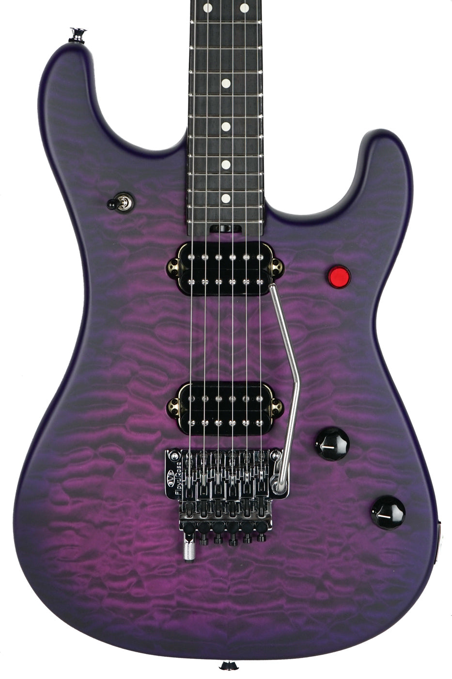 2022 EVH 5150 Series Deluxe QM, Ebony Fingerboard, Purple Daze