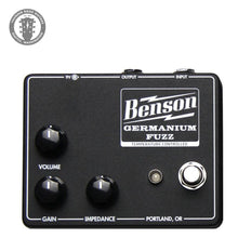 Load image into Gallery viewer, New Benson Germanium Fuzz Black
